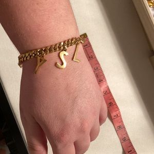 Ysl bracelet gold